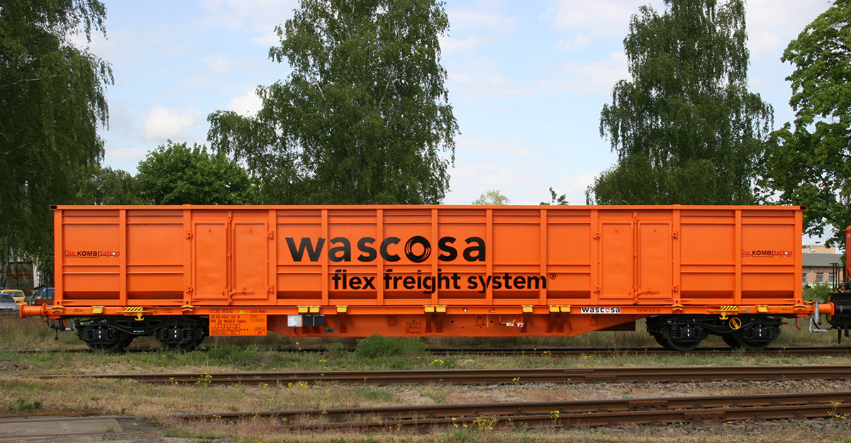 Le Wascosa flex freight system® crée la tendance pour l'industrie du wagon de marchandises